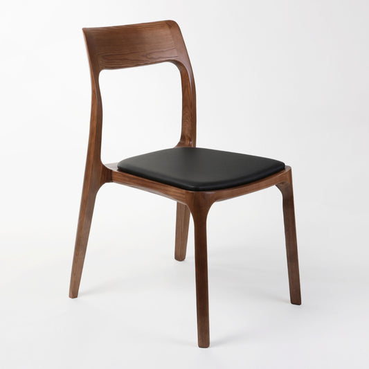 H Dining Chair, Walnut