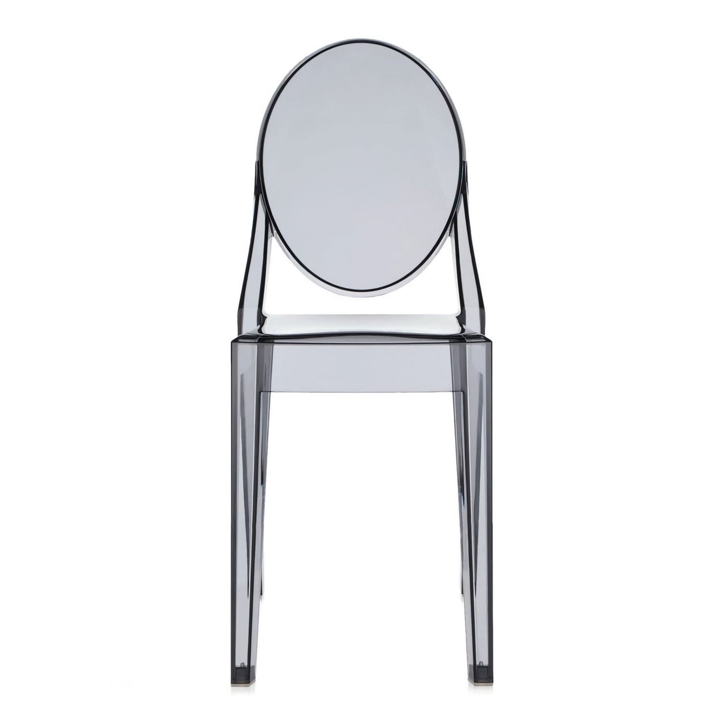 Ghost Dining Chair, Smoke Gray