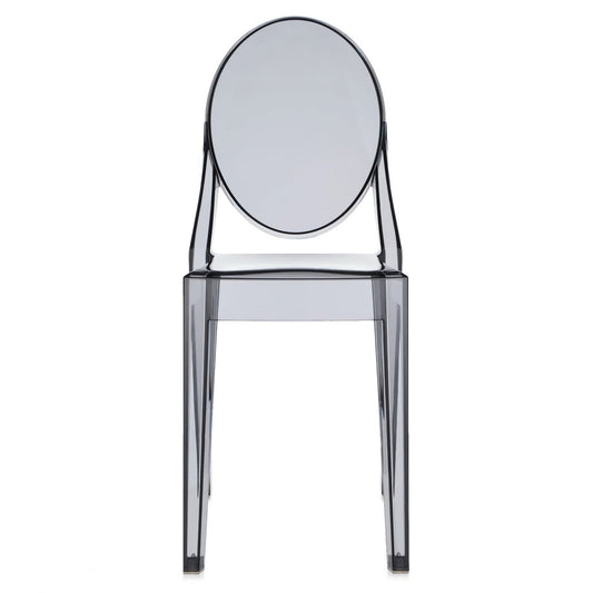 Ghost Dining Chair, Smoke Gray