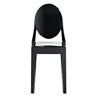 Ghost Dining Chair, Black