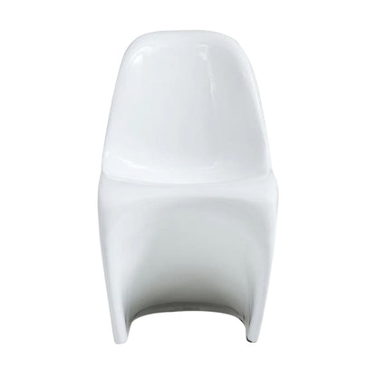 Wave Chair - White, Glossy
