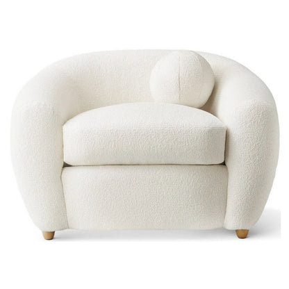 Vista Lounge Chair, Ivory
