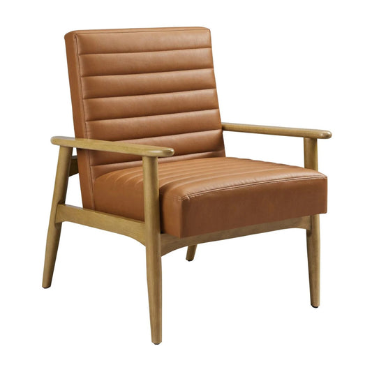 Zain Lounge Chair, Tan
