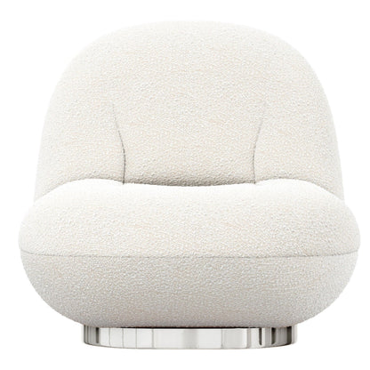 Breeze Swivel Chair, Stainless Steel