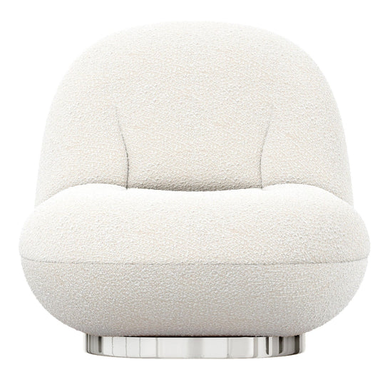 Breeze Swivel Chair, Stainless Steel