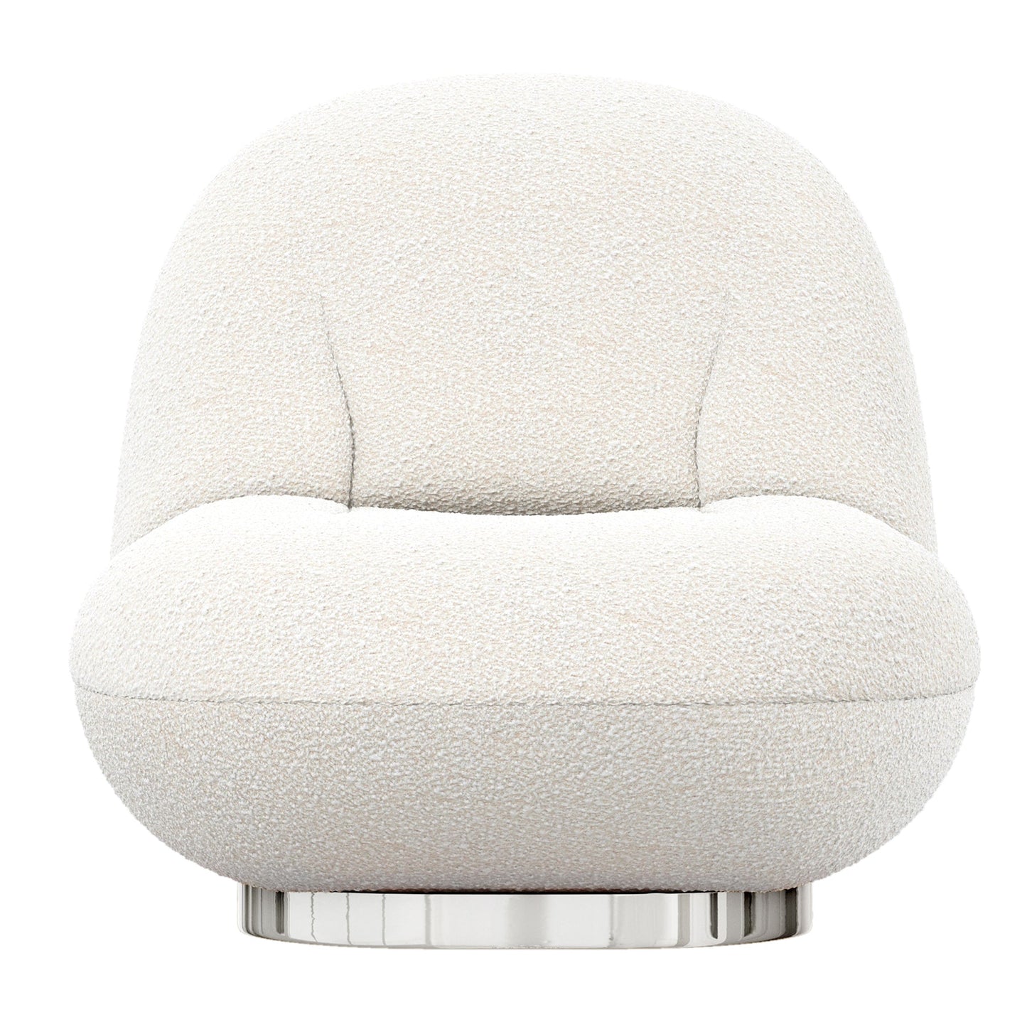 Breeze Swivel Chair, Stainless Steel