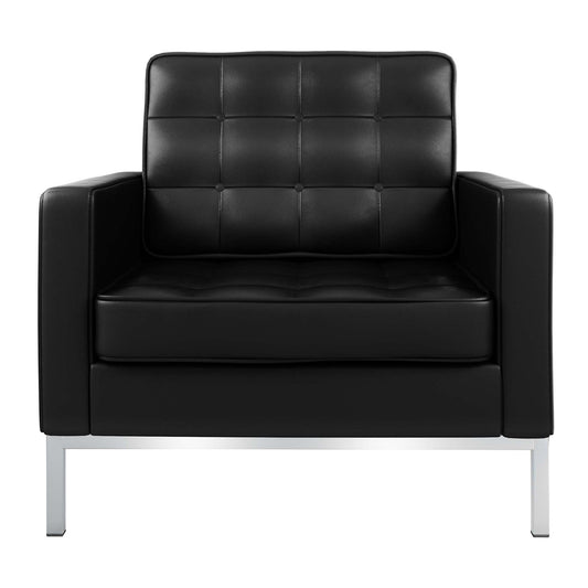 Allen Lounge Chair, Black