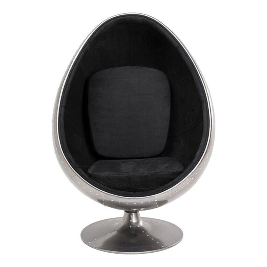 Easter Egg Chair, Silver