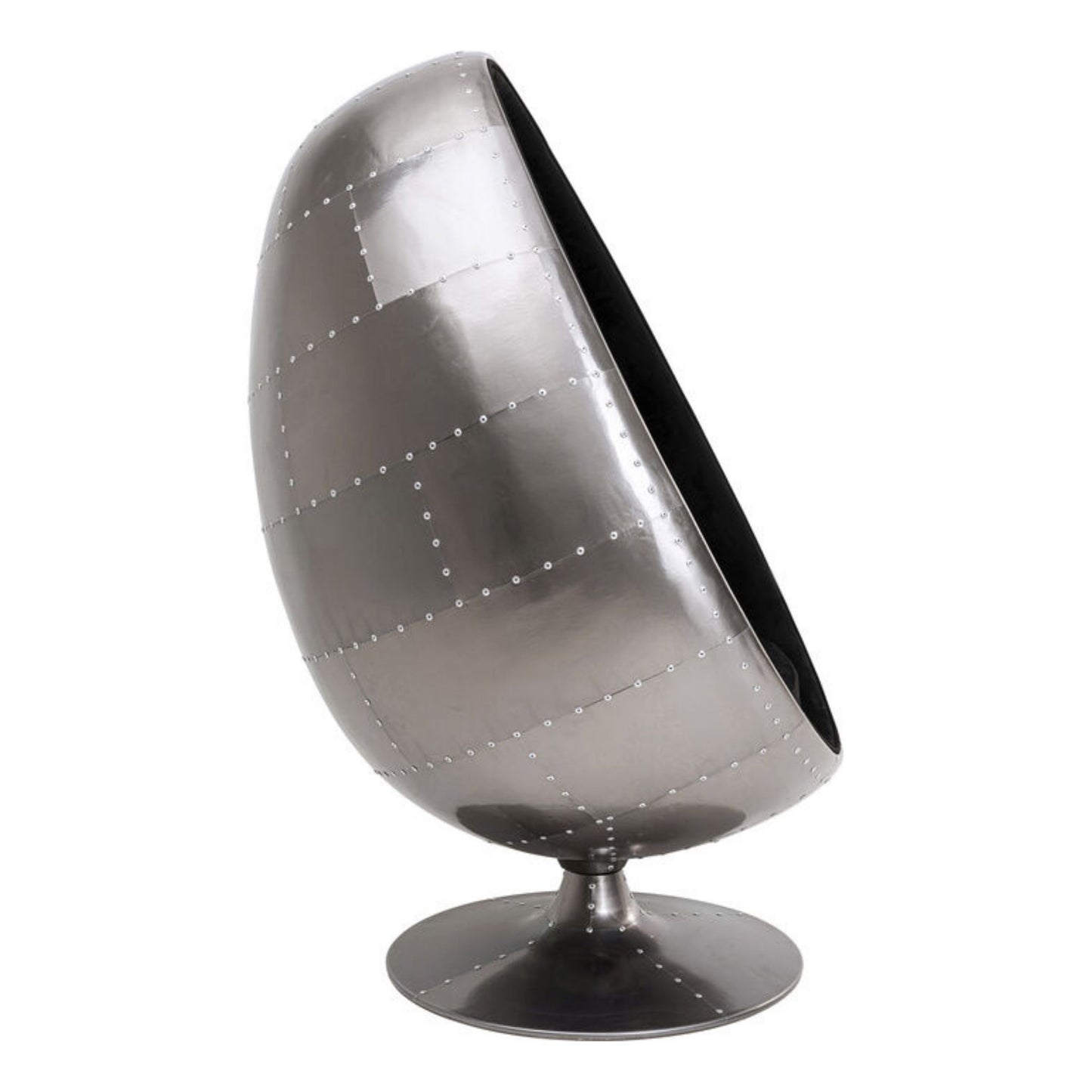 Easter Egg Chair, Silver