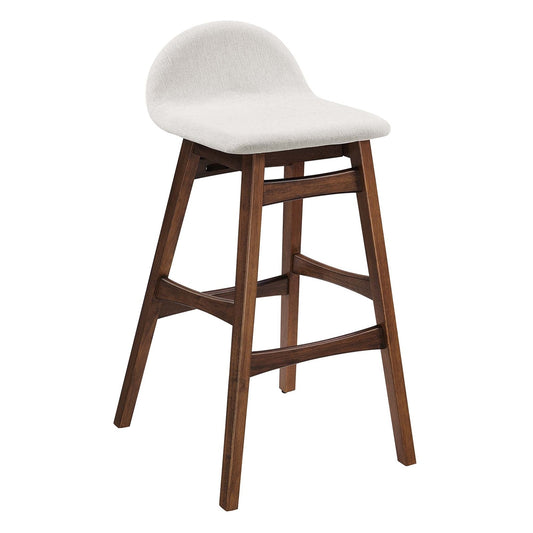 Remy Fabric Bar Stool, Ivory