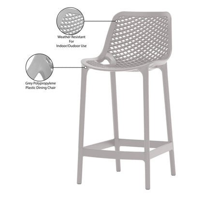 Nami Bar Stool, Gray