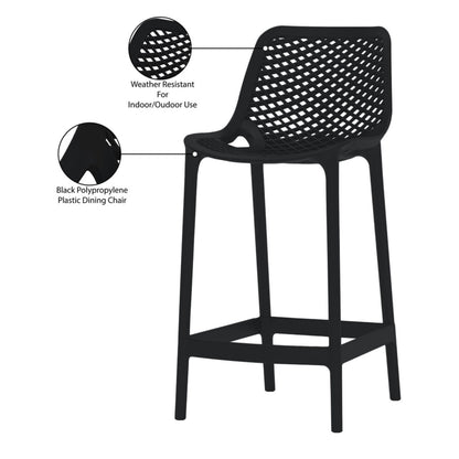 Nami Bar Stool, Black
