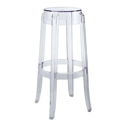 Ghost Bar Stool, Clear