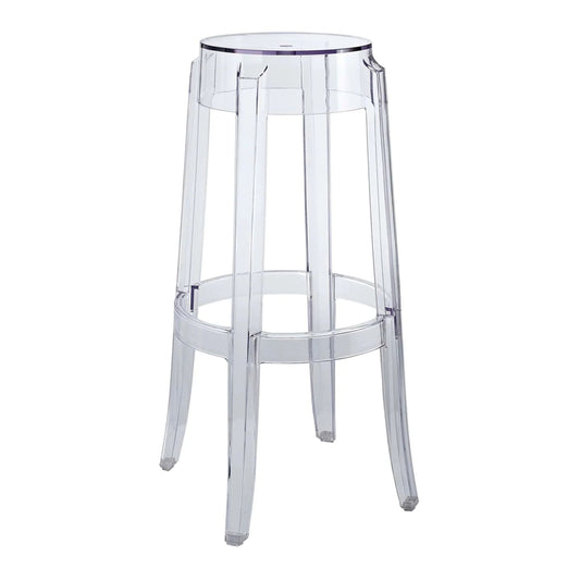 Ghost Bar Stool, Clear