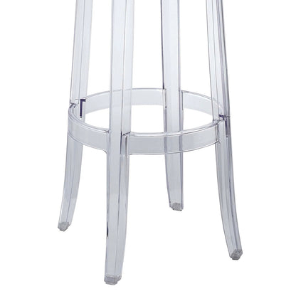Ghost Bar Stool, Clear