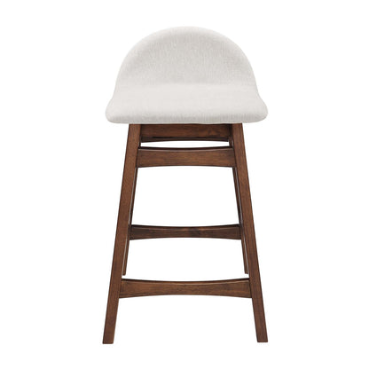 Remy Fabric Counter Stool, Ivory