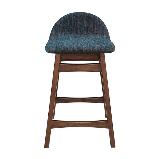 Remy Fabric Counter Stool, Navy