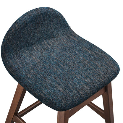 Remy Fabric Counter Stool, Navy