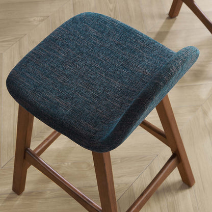 Remy Fabric Counter Stool, Navy
