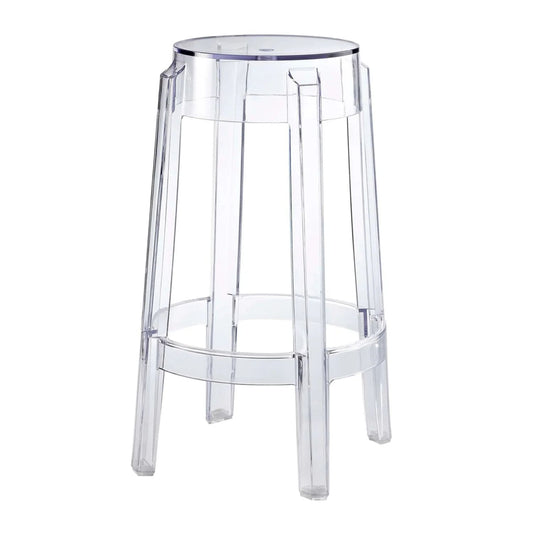 Ghost Counter Stool, Clear