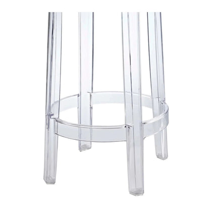 Ghost Counter Stool, Clear