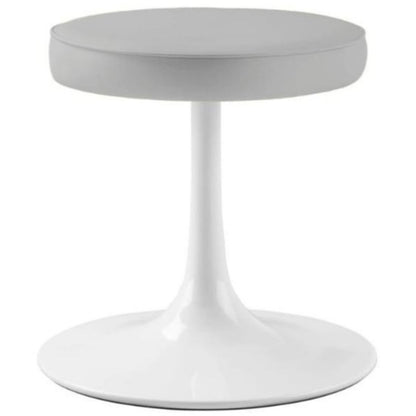 Rose Stool, Gray Leather