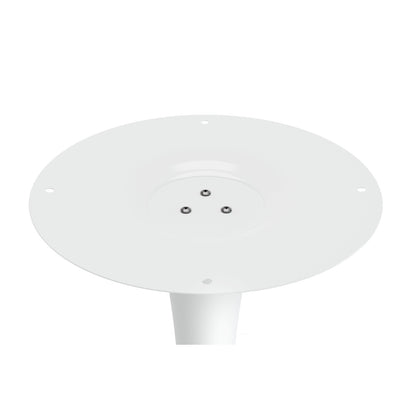 Tulip Wood Top Dining Table, 32" Round White