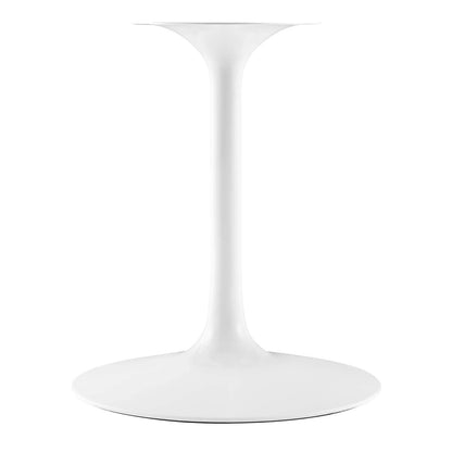 Tulip Marble Dining Table - 60" Round White