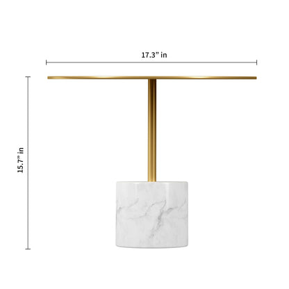 Poke Coffee Table, Gold