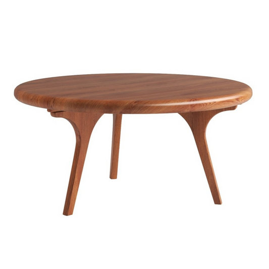 Jasper Coffee Table Round, Walnut