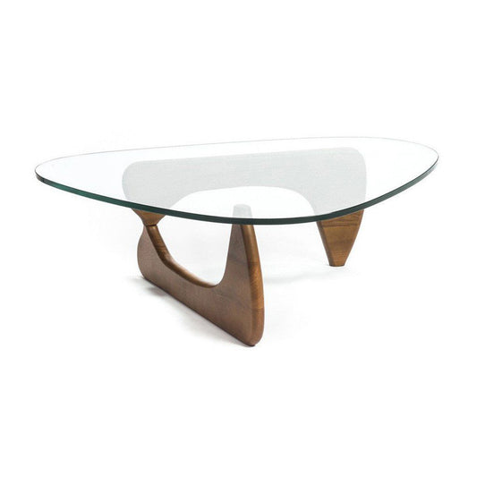 Triangle Coffee Table, Walnut