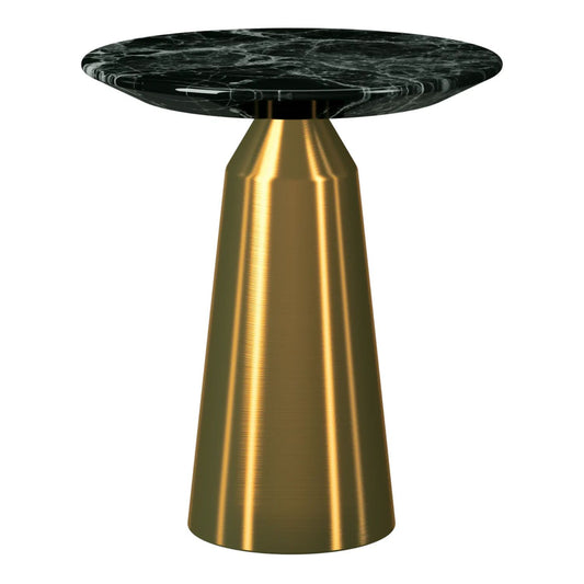 Lodge Gold-Marble Side Table