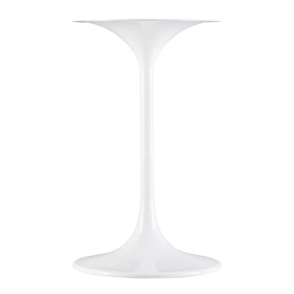 Tulip Marble Side Table - 20" Round, White Base