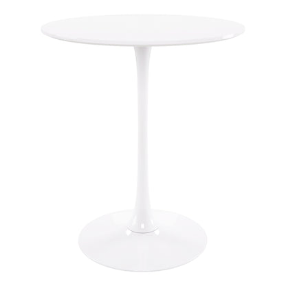 Tulip Wood Top Bar Table, 35.5" Round