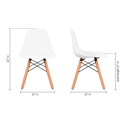 Eiffel Kids Chair, White